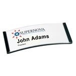 Large Polar Badge Name Tag Holder, Magnet, Package of 20